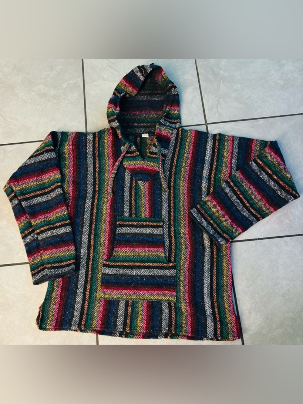 Vintage Baja Hoodie “Drug Rug”